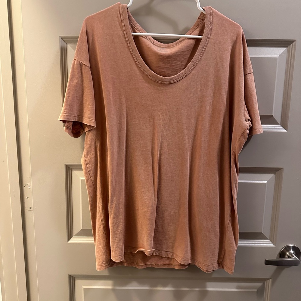 Aerie Women's Dusty Rose Short Sleeve Tee